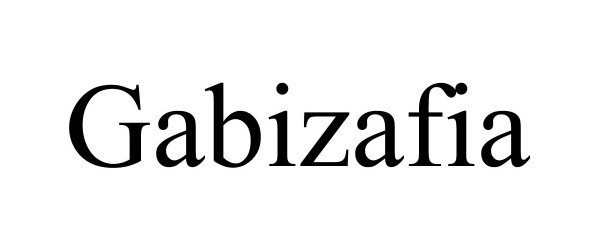 Trademark Logo GABIZAFIA