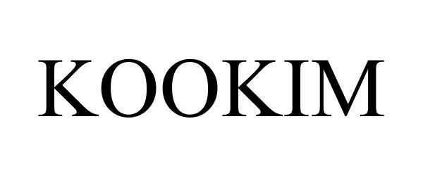 Trademark Logo KOOKIM