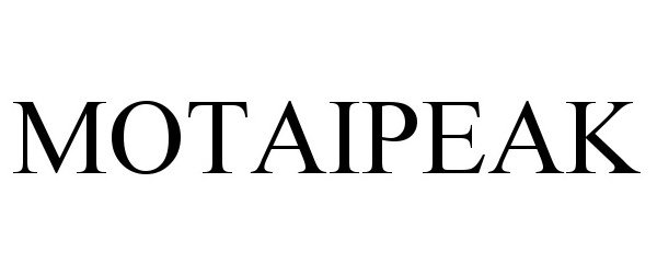 Trademark Logo MOTAIPEAK