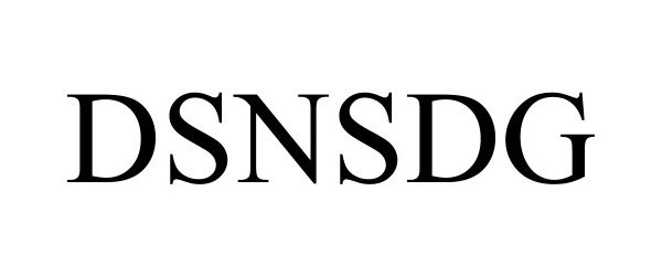 Trademark Logo DSNSDG