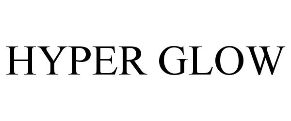 Trademark Logo HYPER GLOW