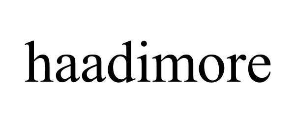  HAADIMORE