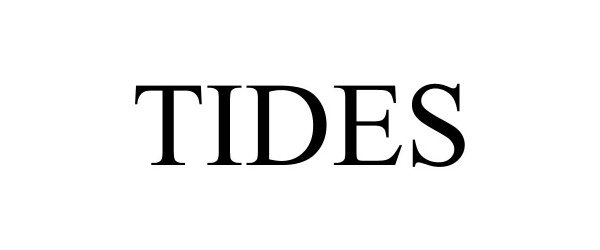Trademark Logo TIDES