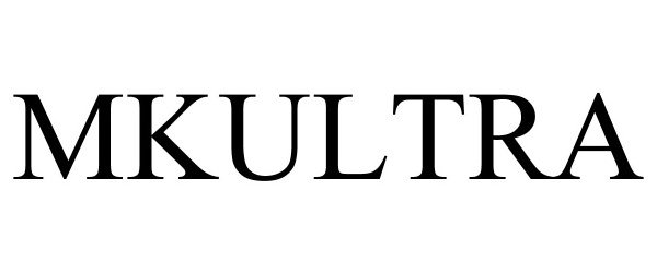 Trademark Logo MKULTRA