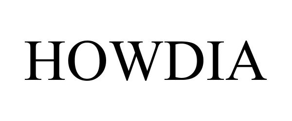 Trademark Logo HOWDIA