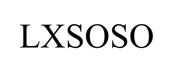 Trademark Logo LXSOSO