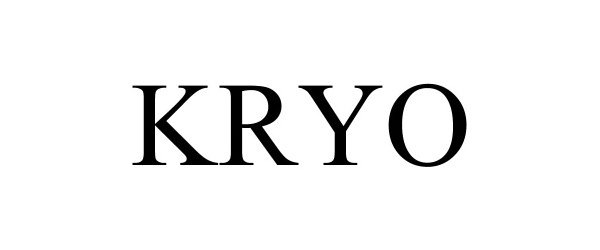 Trademark Logo KRYO