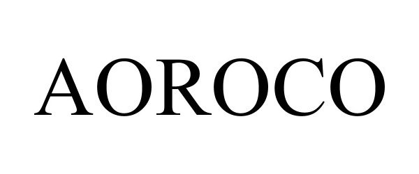 Trademark Logo AOROCO