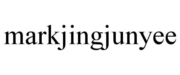Trademark Logo MARKJINGJUNYEE