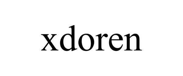 Trademark Logo XDOREN