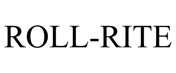 Trademark Logo ROLL-RITE