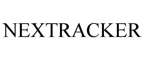 Trademark Logo NEXTRACKER