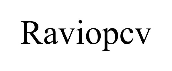  RAVIOPCV