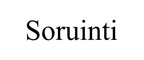 Trademark Logo SORUINTI