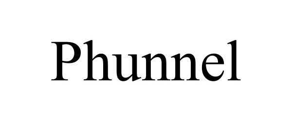 Trademark Logo PHUNNEL