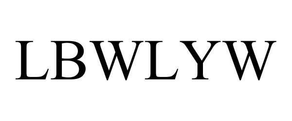 Trademark Logo LBWLYW