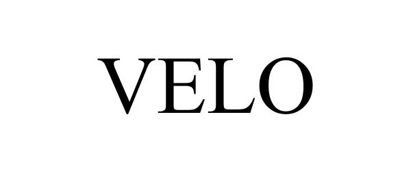 Trademark Logo VELO