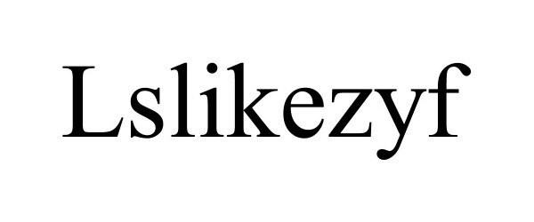 Trademark Logo LSLIKEZYF