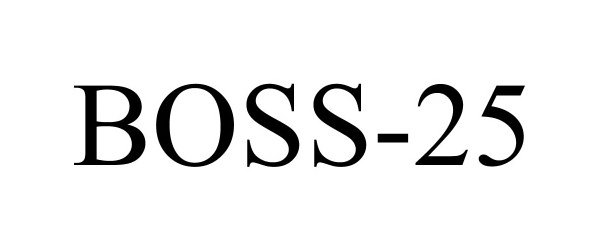 Trademark Logo BOSS-25