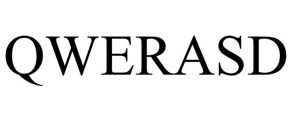 Trademark Logo QWERASD