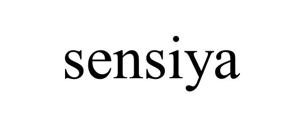 Trademark Logo SENSIYA