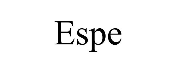 Trademark Logo ESPE
