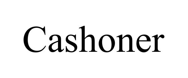 Trademark Logo CASHONER