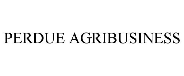 Trademark Logo PERDUE AGRIBUSINESS