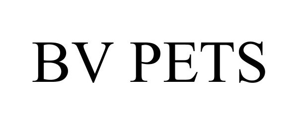 Trademark Logo BV PETS