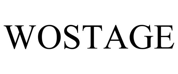 Trademark Logo WOSTAGE