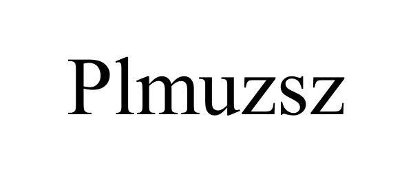 Trademark Logo PLMUZSZ