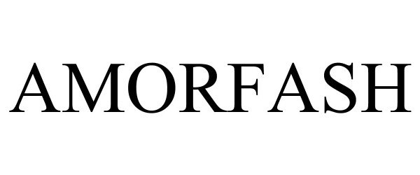 Trademark Logo AMORFASH