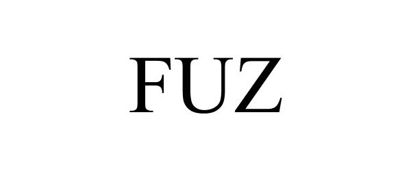 Trademark Logo FUZ