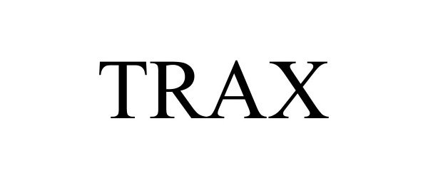 Trademark Logo TRAX