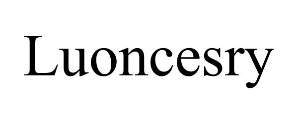 Trademark Logo LUONCESRY