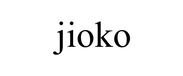 Trademark Logo JIOKO