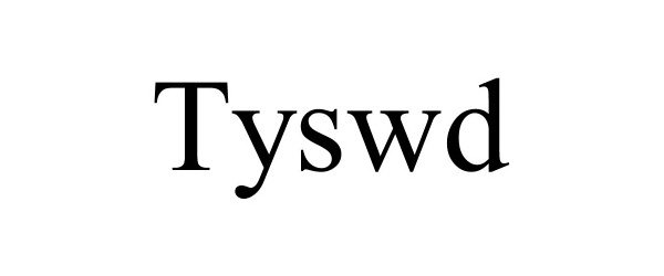 Trademark Logo TYSWD