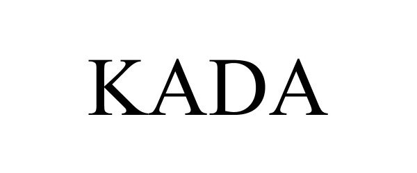 Trademark Logo KADA