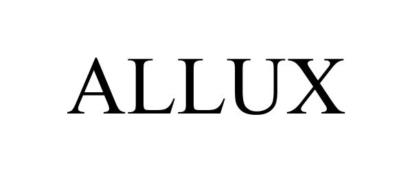 Trademark Logo ALLUX