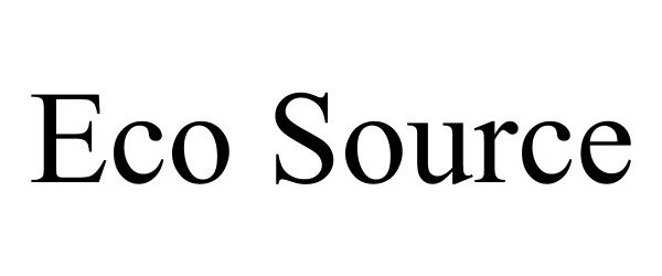 Trademark Logo ECO SOURCE