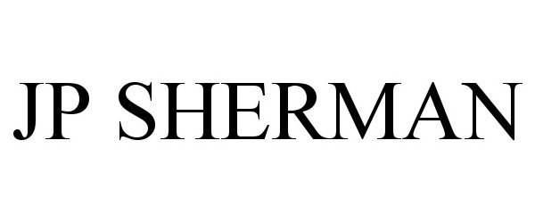 Trademark Logo JP SHERMAN