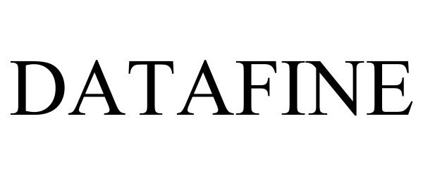 Trademark Logo DATAFINE