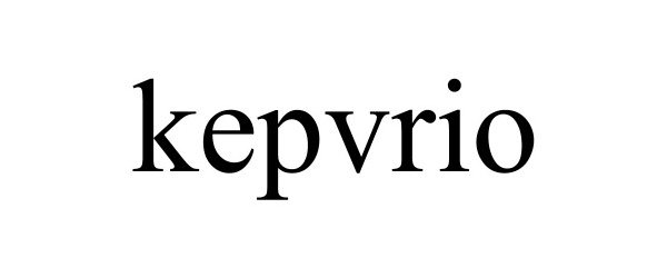 Trademark Logo KEPVRIO