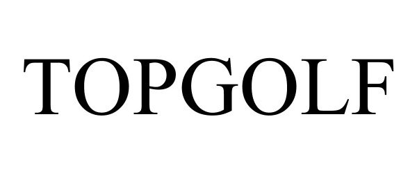 Trademark Logo TOPGOLF
