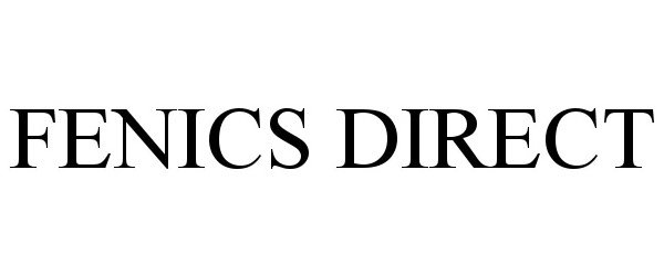 Trademark Logo FENICS DIRECT