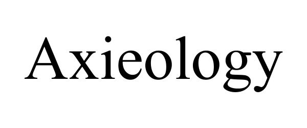  AXIEOLOGY