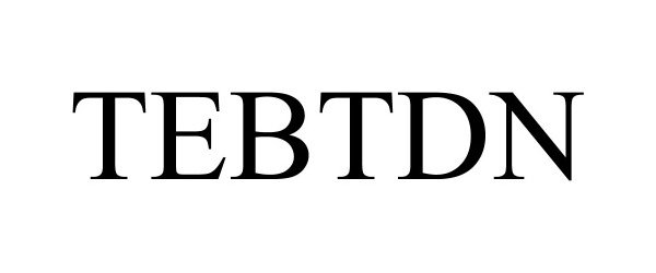 Trademark Logo TEBTDN