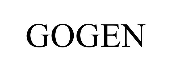 Trademark Logo GOGEN