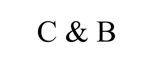 Trademark Logo C &amp; B