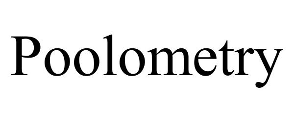 Trademark Logo POOLOMETRY